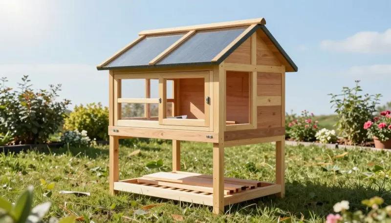 Free 4x6 Chicken Coop Starter Blueprint