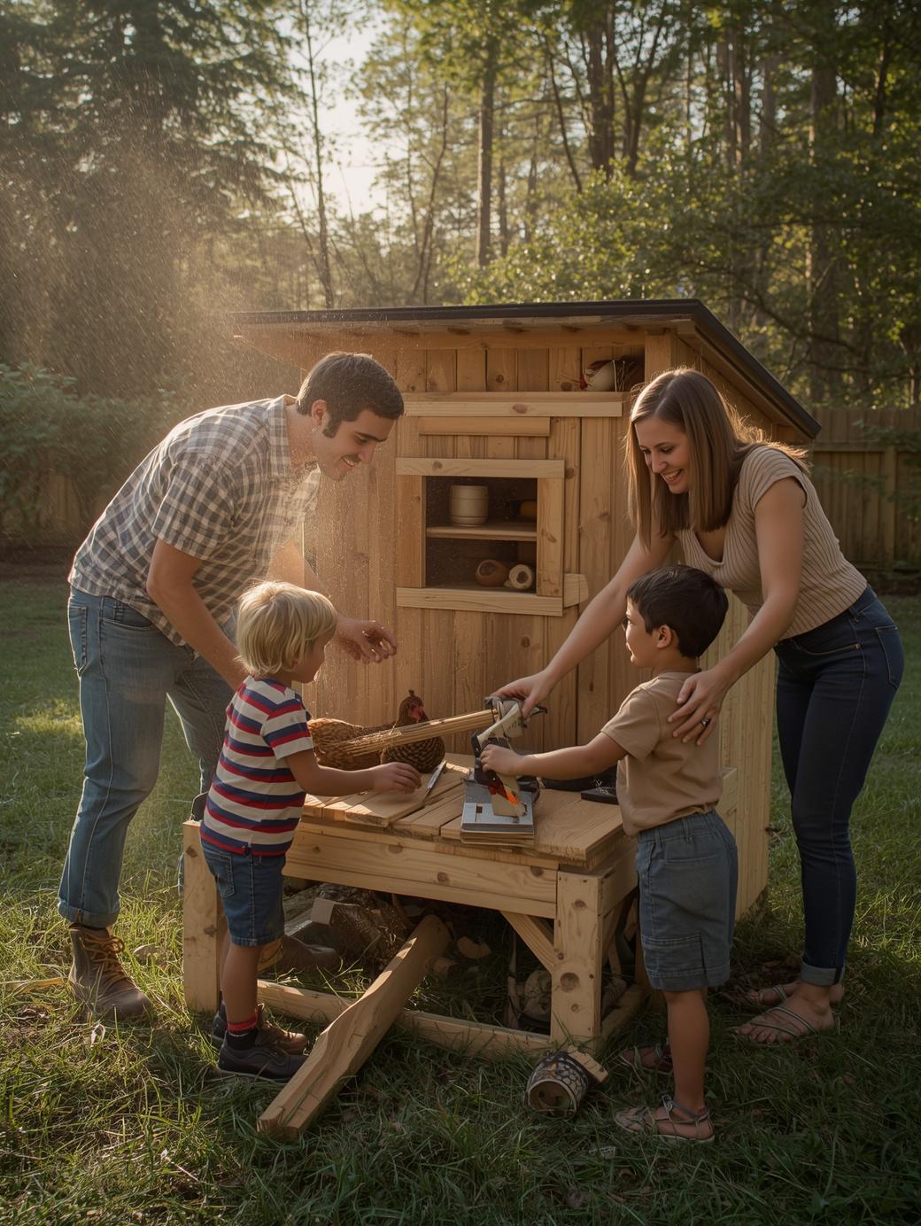DIY Automatic Chicken Coop Door Ideas