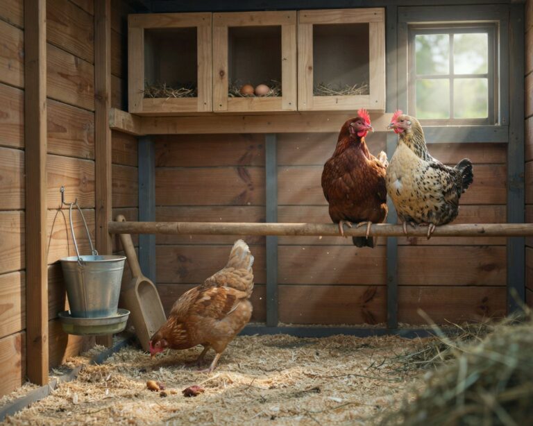 chicken coop interior ideas