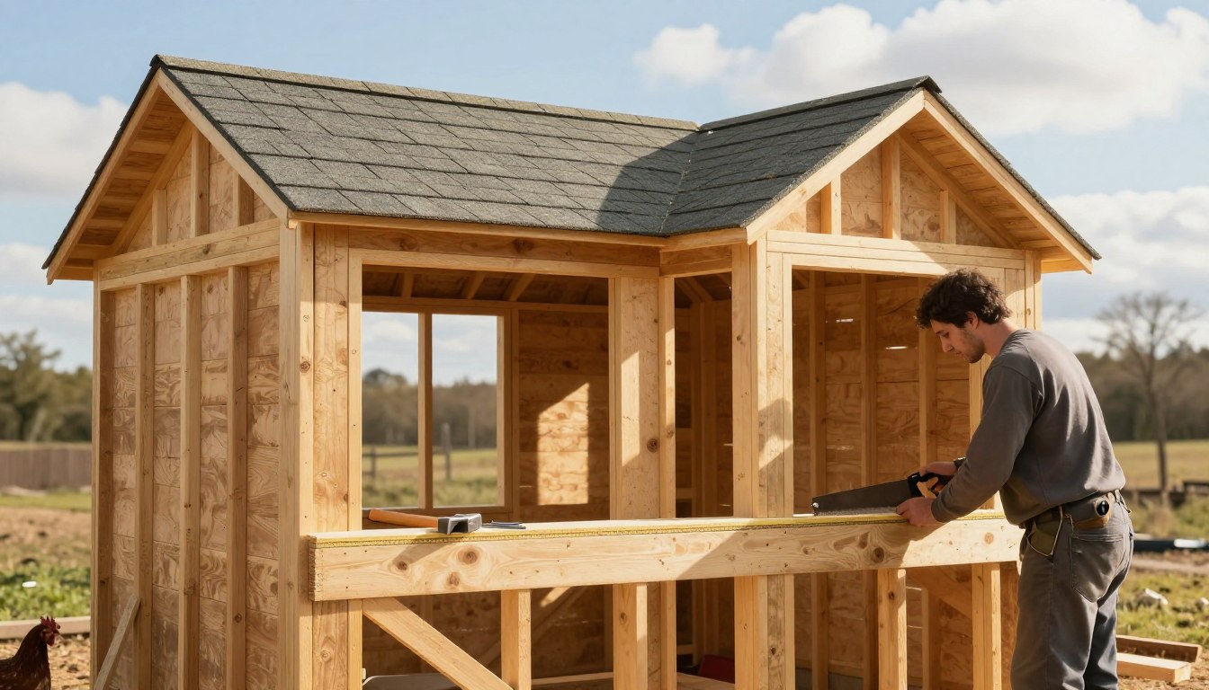 chicken coop construction
