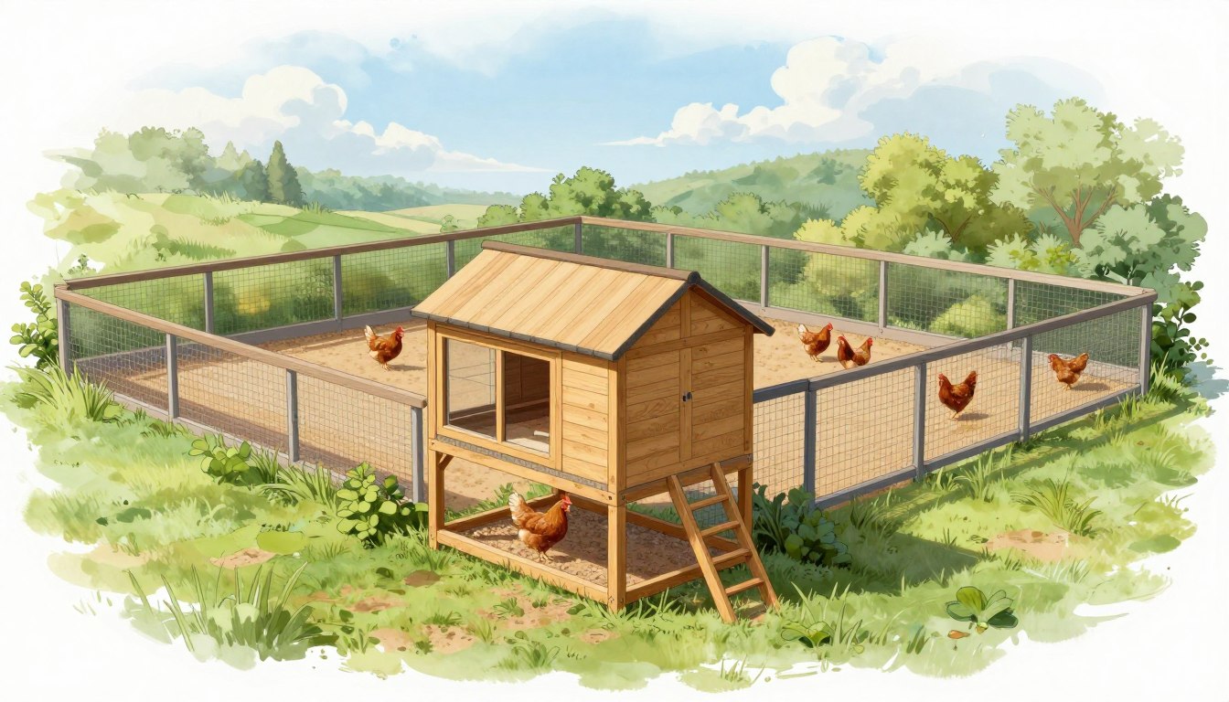 chicken coop plans with run