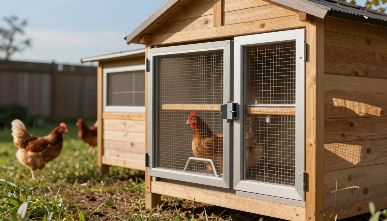 automatic chicken coop door