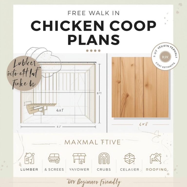 walk in chicken coop plans​