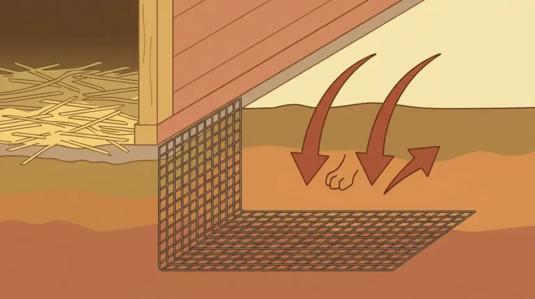 What Is a Chicken Coop Dig Apron and Why You Need One