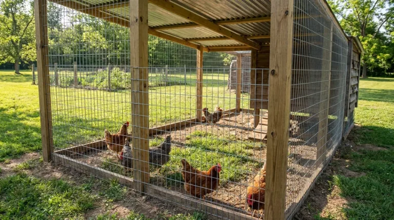 How to Build a Predator-Proof Chicken Run Step by Step