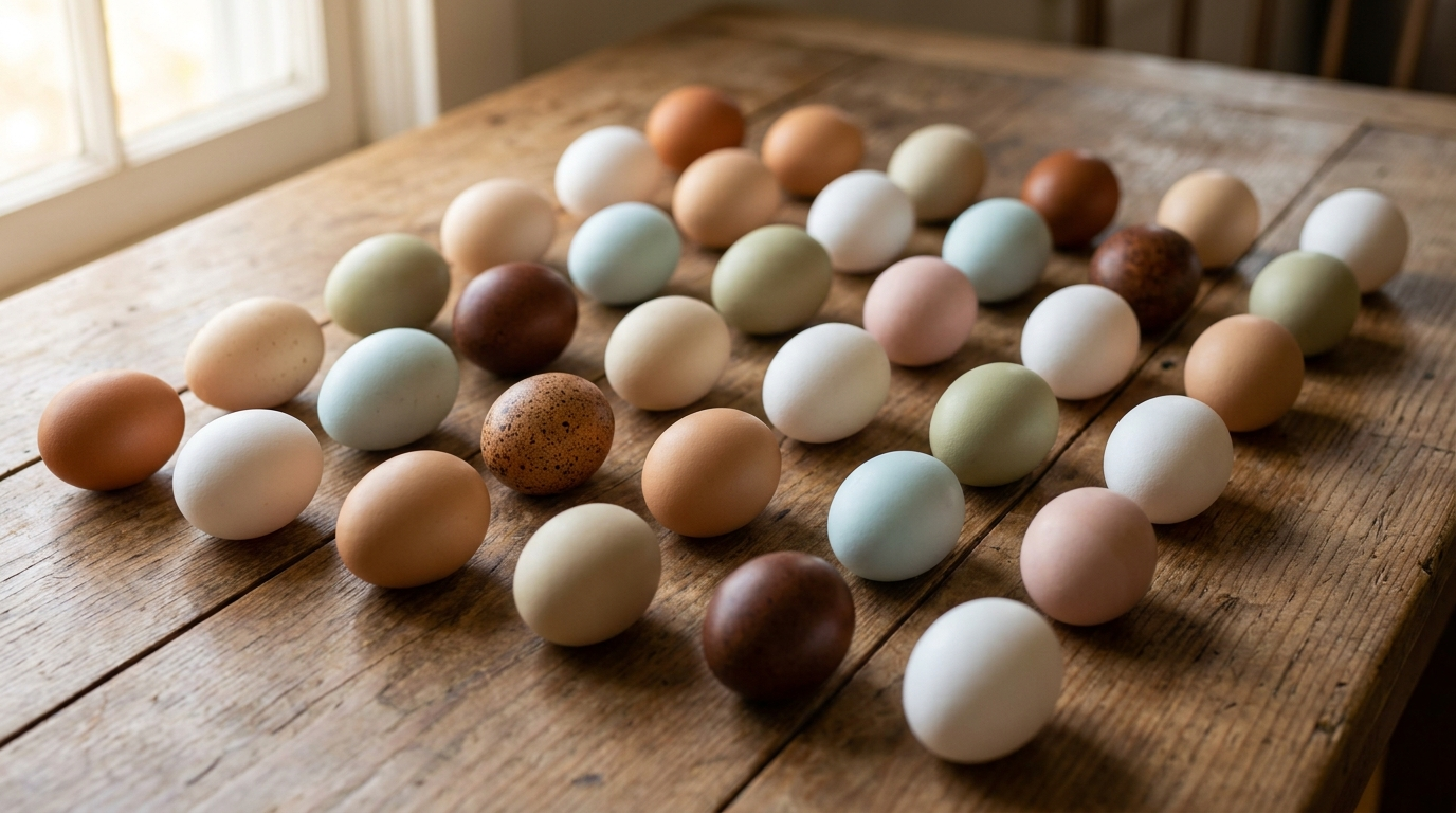 Egg Color Chart