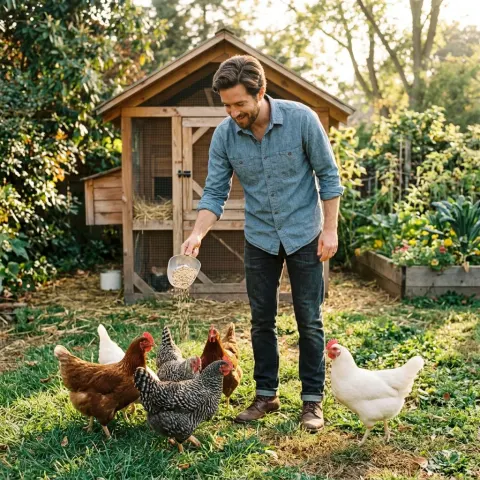 Detailed chicken coop building blueprints and plans